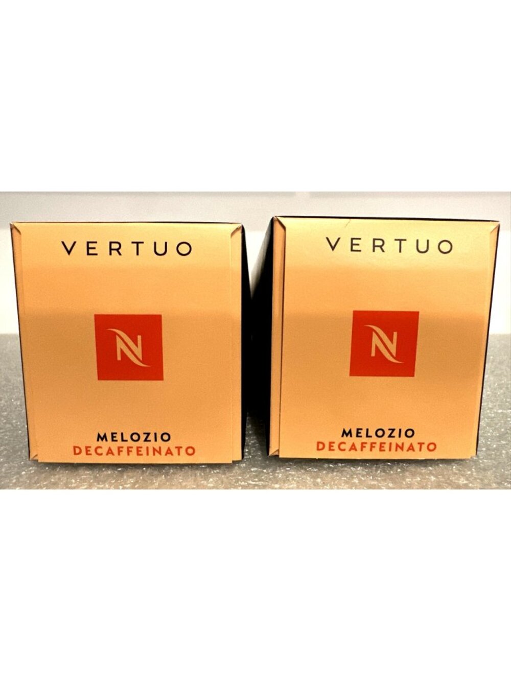 Nespresso Vertuo MELOZIO DECAFFEINATO Coffee Capsules Decaf 20 Pods - New Sealed